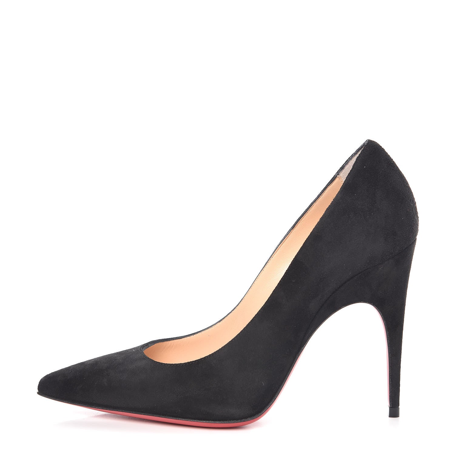Christian Louboutin Veau Velours Alminette 100 Pumps 36 Black 1 of 11