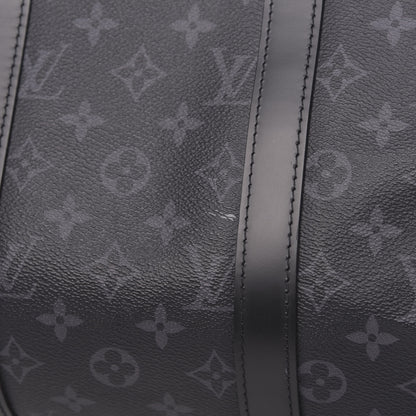 Louis Vuitton Monogram Eclipse Keepall Bandouliere 45 8 of 12