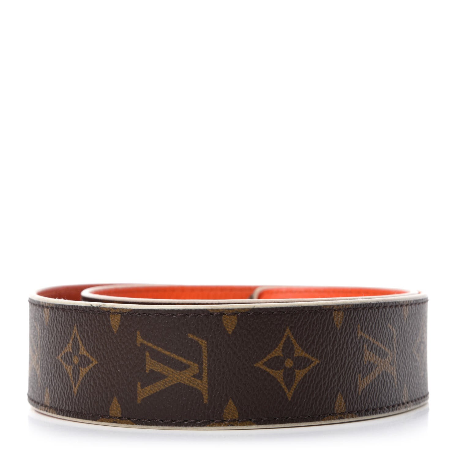 Louis Vuitton Monogram Bandouliere Shoulder Strap Orange 2 of 3