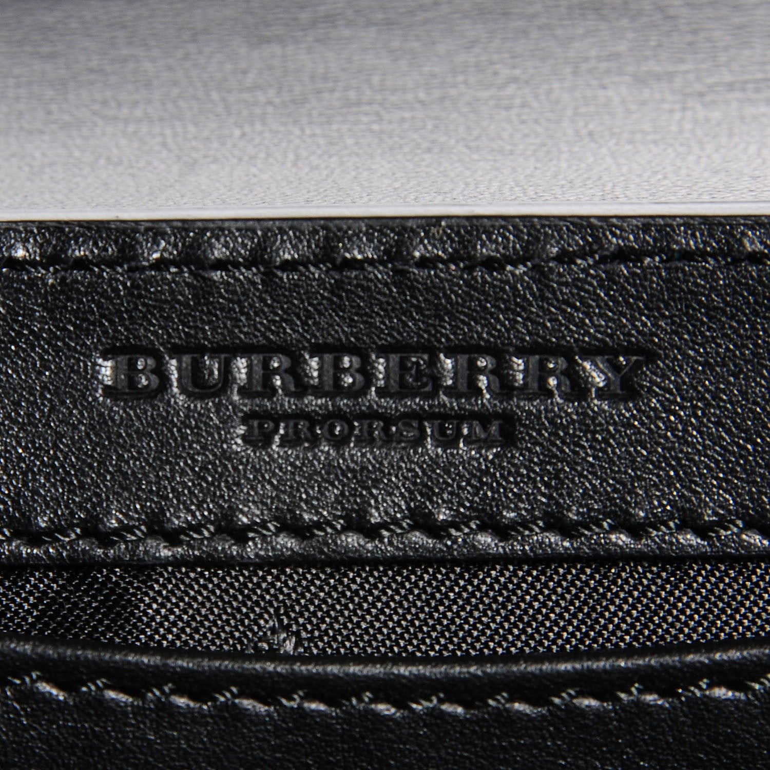 Burberry Metallic Calfskin Bow Detail Berkeley Crossbody Petrol Blue 6 of 9
