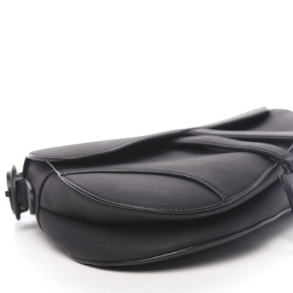 Christian Dior Ultra Matte Calfskin Saddle Bag Black 10 of 13