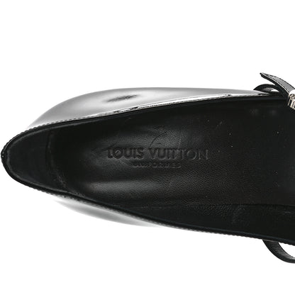 Louis Vuitton Patent Uniformes Silhouette 40mm Pumps 40 Black 7 of 8