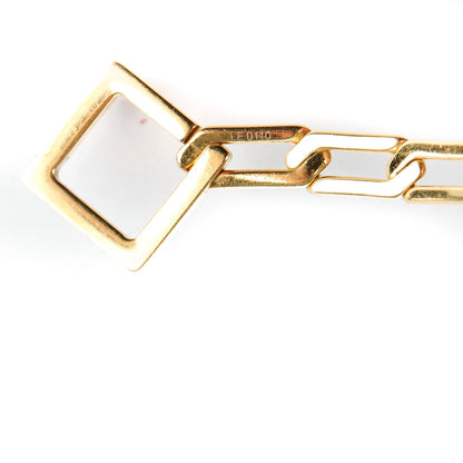 Louis Vuitton Swarovski Crystal Flower Power Bracelet Gold 5 of 6