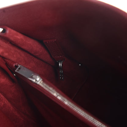 Saint Laurent Grained Calfskin Small Supple Sac De Jour Palissandre 8 of 8