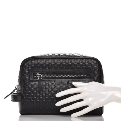 Gucci Microguccissima Toiletry Case Black 2 of 8