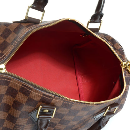 Louis Vuitton Damier Ebene Speedy Bandouliere 30 6 of 8