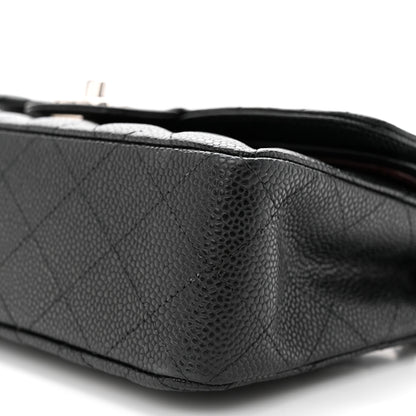 Chanel Caviar Quilted Small Double Flap Black 10 of 11