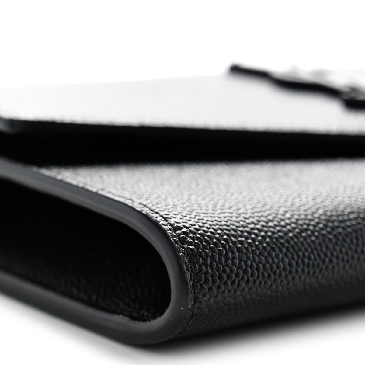 Grain De Poudre Monochrome Uptown Chain Wallet Black