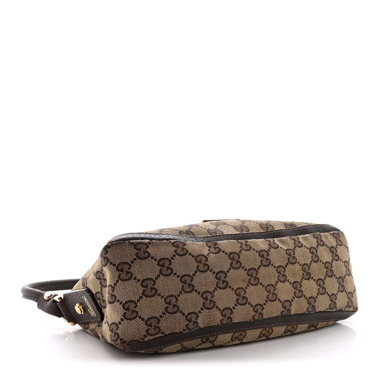 Monogram D Ring Abbey Pochette Brown