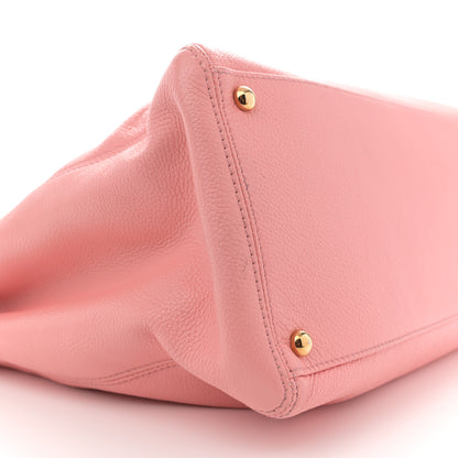 Chanel Calfskin Cerf Executive Shopper Tote Pink 10 of 16