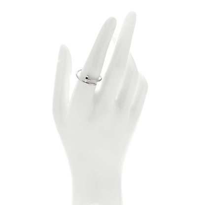 Cartier 18K White Gold Small Juste Un Clou Ring 58 8.5 2 of 5