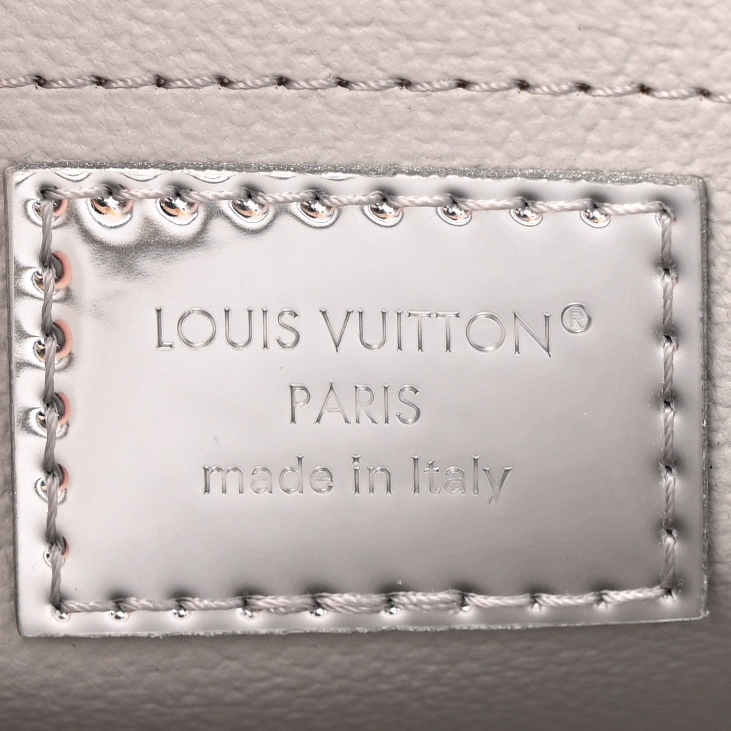 Louis Vuitton Monogram Miroir Toiletry Pouch Silver 1789583