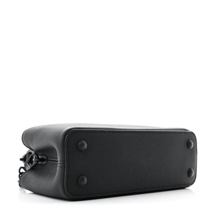 Louis Vuitton Matte Taurillon Capucines East West Mini All Black 4 of 11