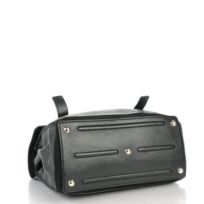 Saint Laurent Calfskin Canvas Small Muse Two Black 4 of 7