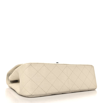 Chanel Calfskin Quilted Jumbo Double Flap White 4 of 10