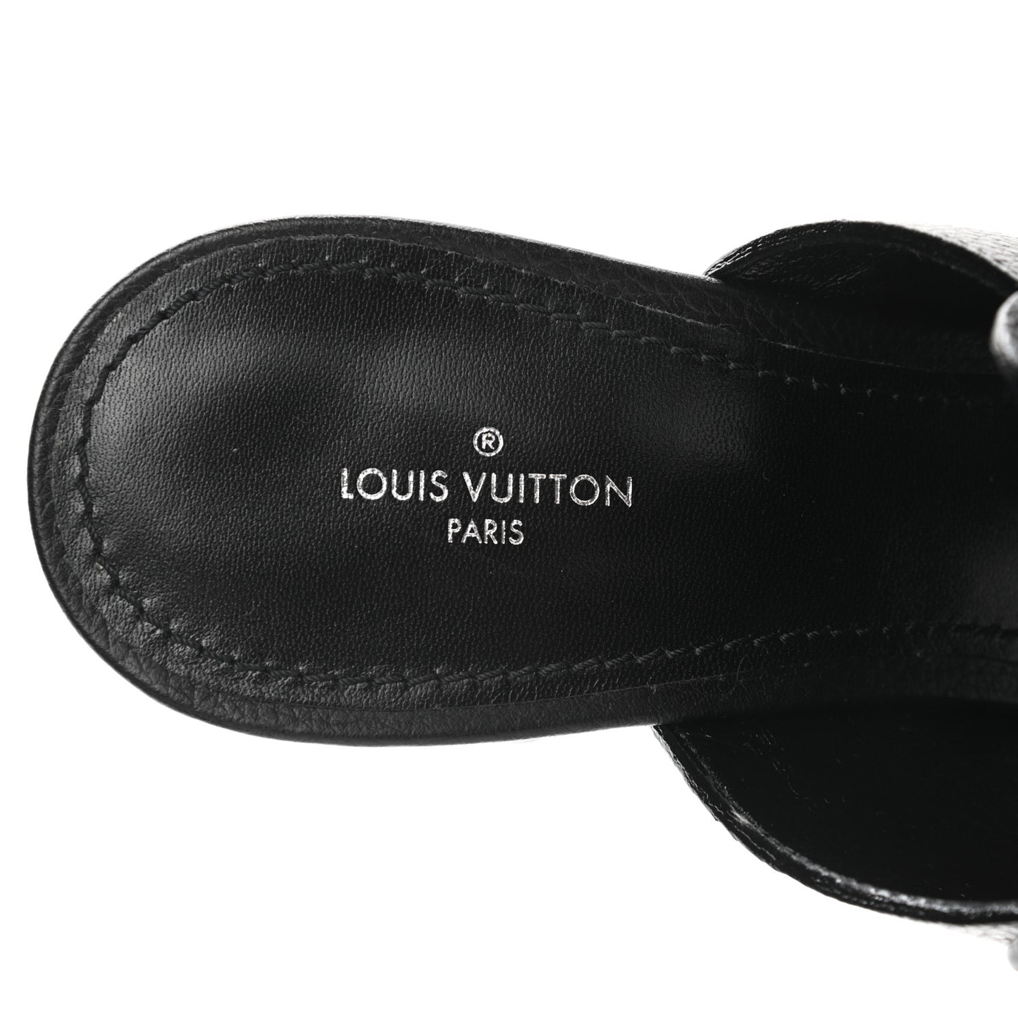 Calfskin Indiana Mule 39.5 Black