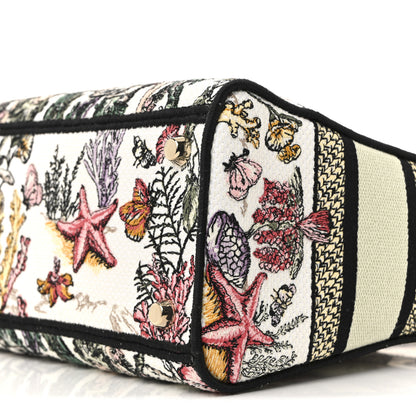 Christian Dior Canvas Embroidered Medium Lady D-Lite Multicolor 10 of 10