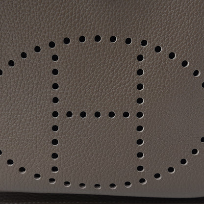 Hermes Taurillon Clemence Evelyne III PM Etoupe 9 of 11