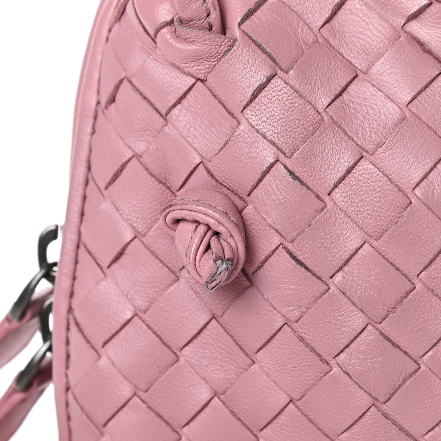 Nappa Intrecciato Pillow Crossbody Messenger Watteau