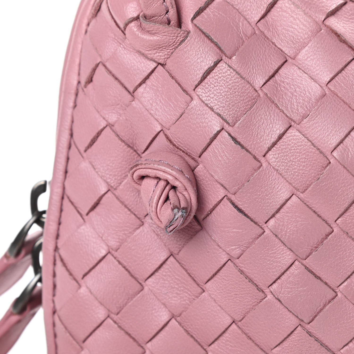 Bottega Veneta Nappa Intrecciato Pillow Crossbody Messenger Watteau 12 of 14