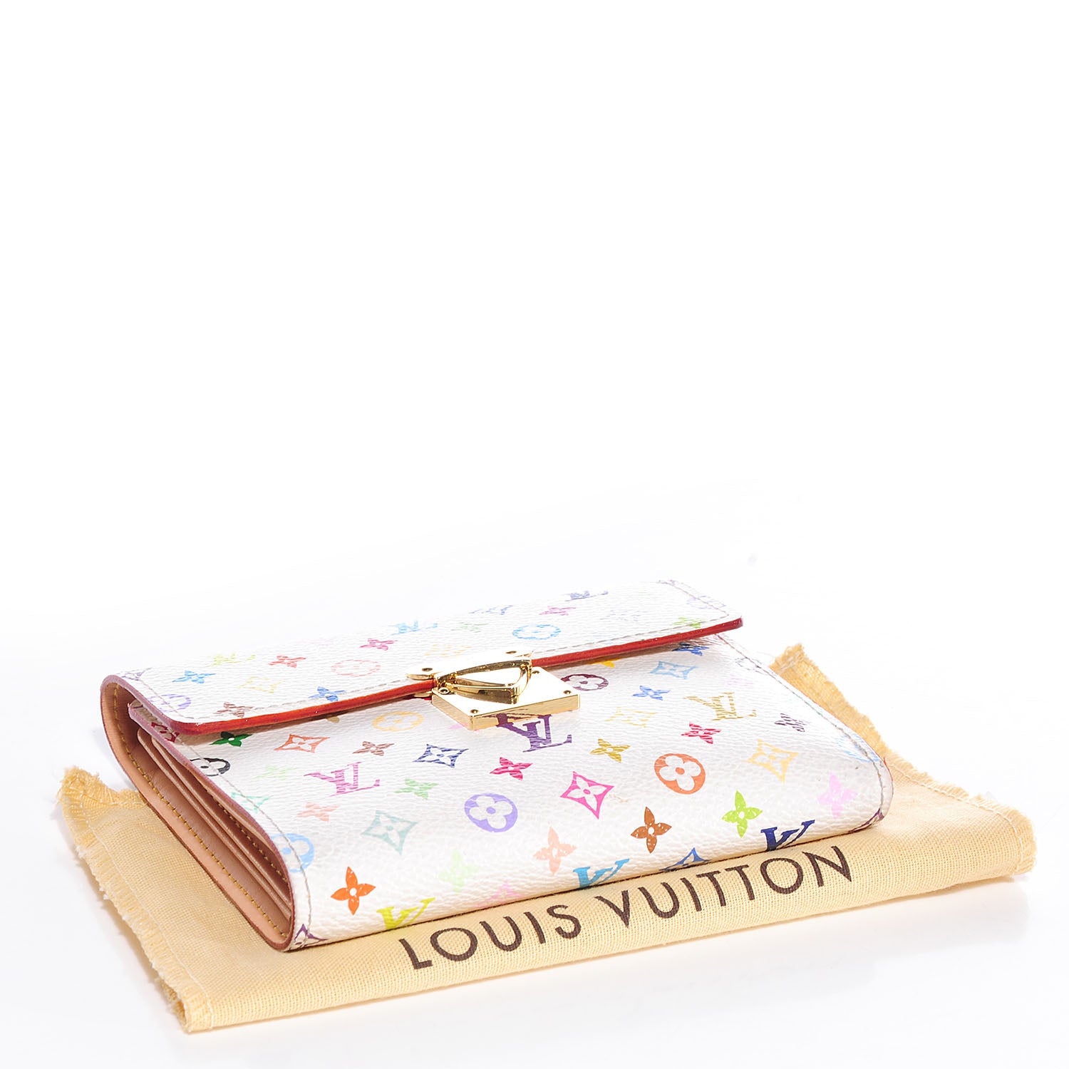 Louis Vuitton Monogram Multicolor Koala Wallet White 4 of 7