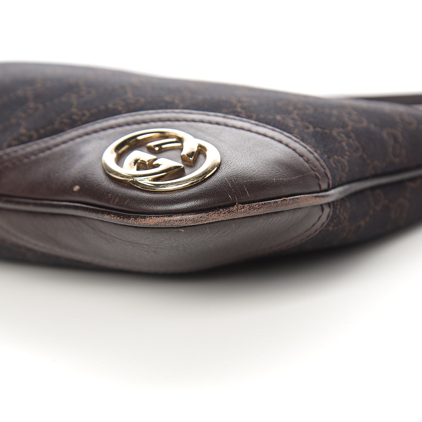 Monogram Medium New Britt Hobo Dark Brown