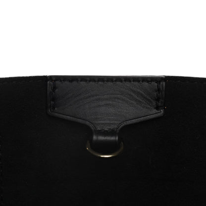 Louis Vuitton Damier Ebene Belmont MM Black 9 of 12