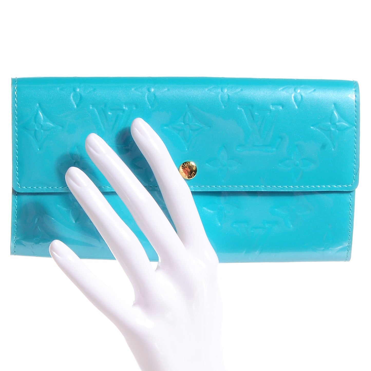 Vernis Sarah Wallet Blue Lagon