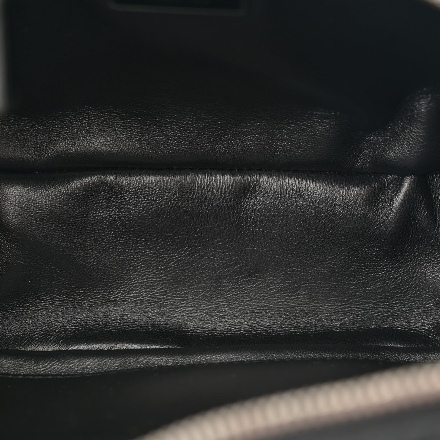 Nappa Antique Medium Re-Edition 2001 Two Handle Bag Black