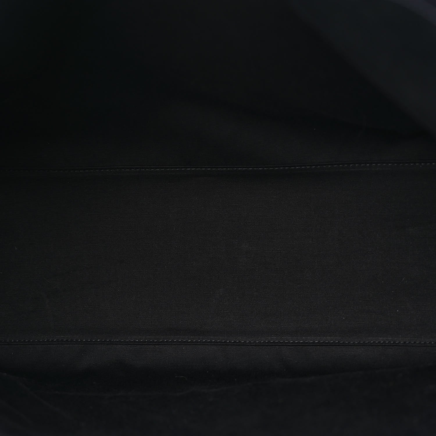 Saint Laurent Canvas All-Over Monogram Cabas Tote Beige Black 5 of 10