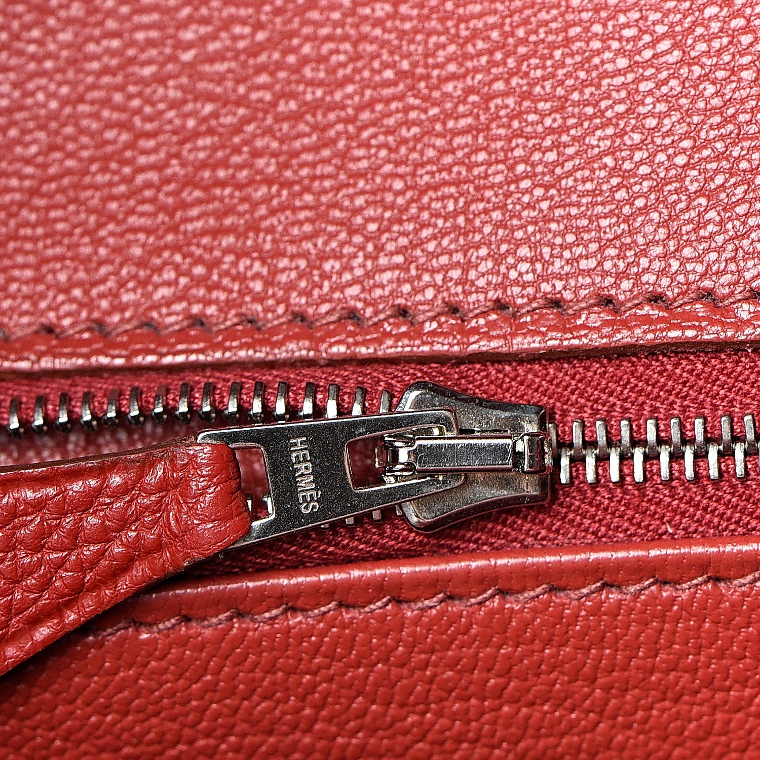 Hermes Togo Birkin 35 Rouge Casaque 16 of 42