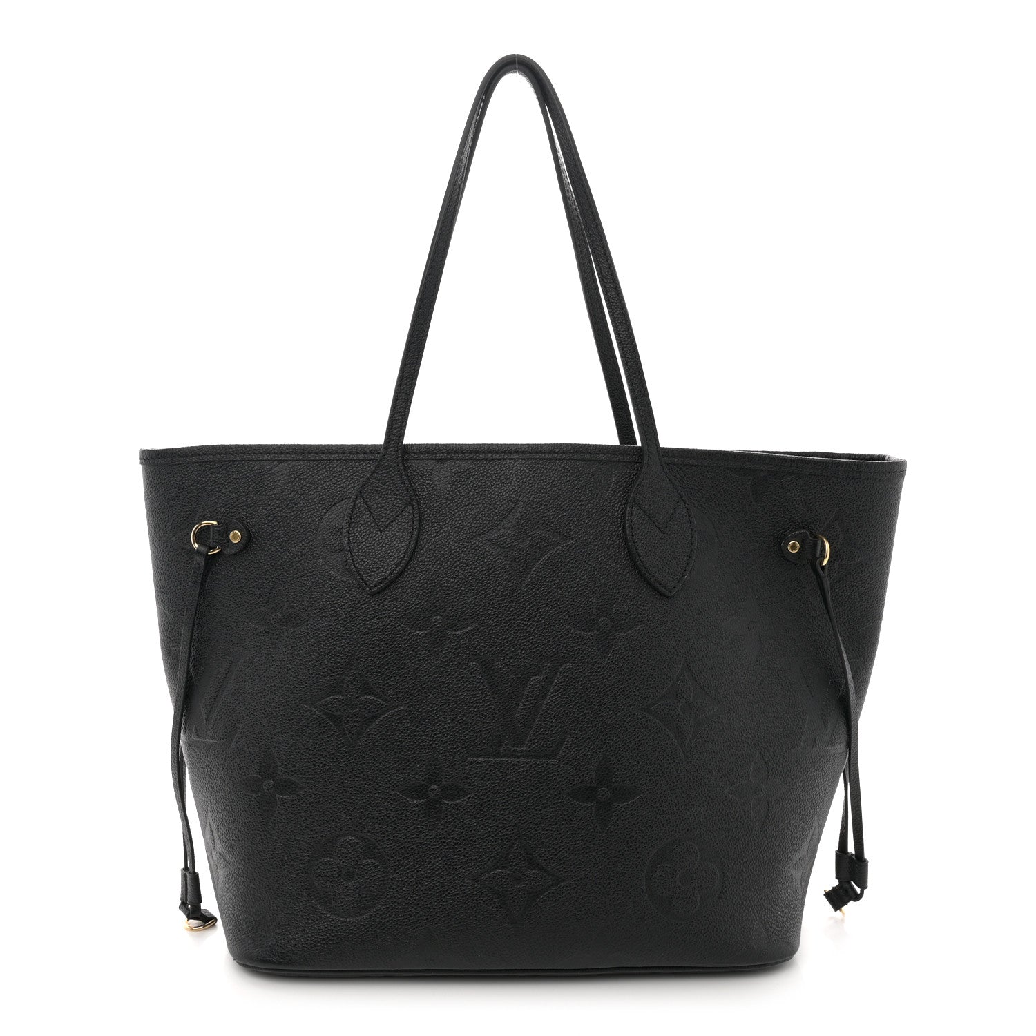 Louis Vuitton Empreinte Monogram Giant Neverfull MM Black 1 of 12