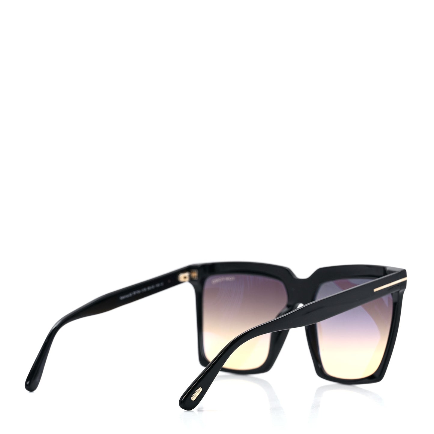 Acetate Polarized Sabrina Cat Eye Sunglasses TF764 Black