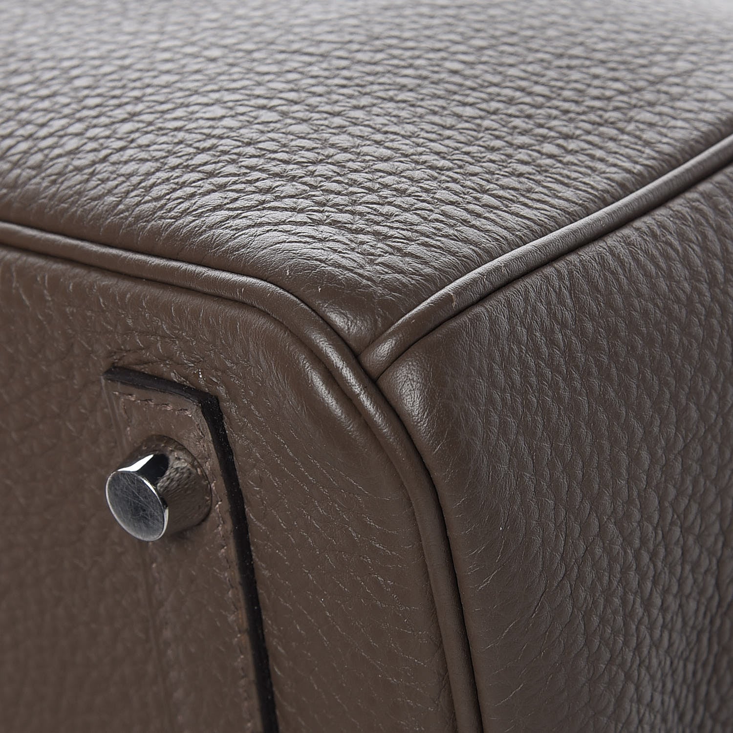 Hermes Togo Birkin 30 Etain 39 of 43