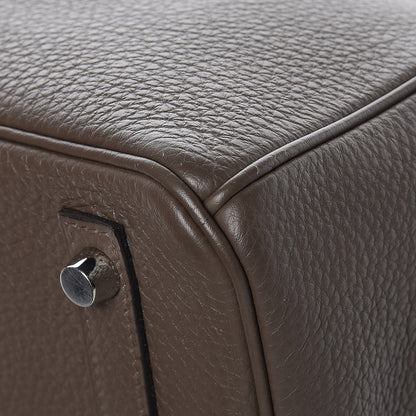 Hermes Togo Birkin 30 Etain 39 of 43