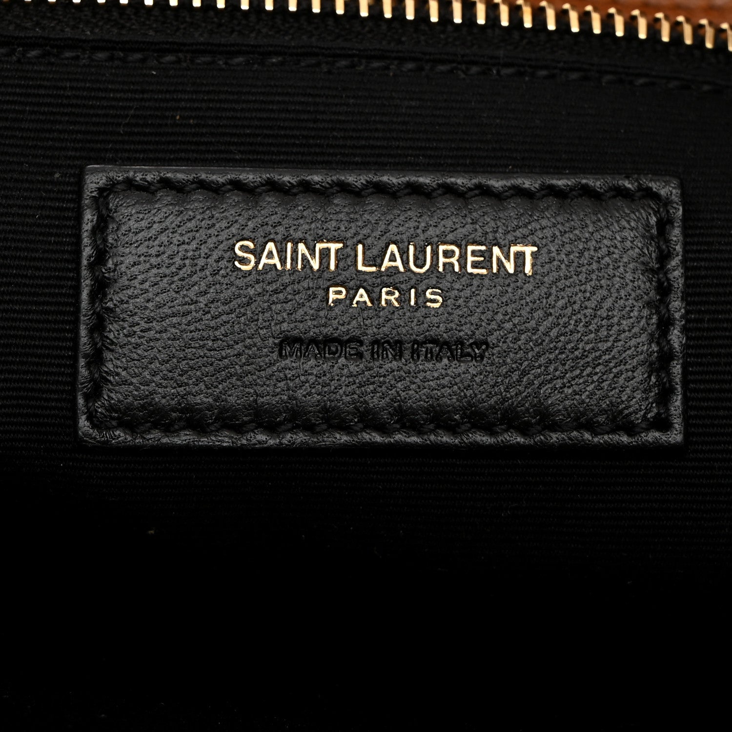 Saint Laurent Crinkled Calfskin Matelasse Monogram Medium Niki Chain Satchel Caramel 6 of 10