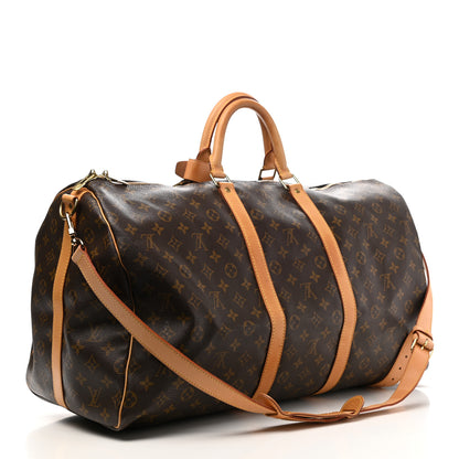 Louis Vuitton Monogram Keepall Bandouliere 55 3 of 13