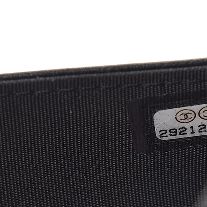 Chanel Caviar Quilted Boy Wallet On Chain WOC Black 8 of 11