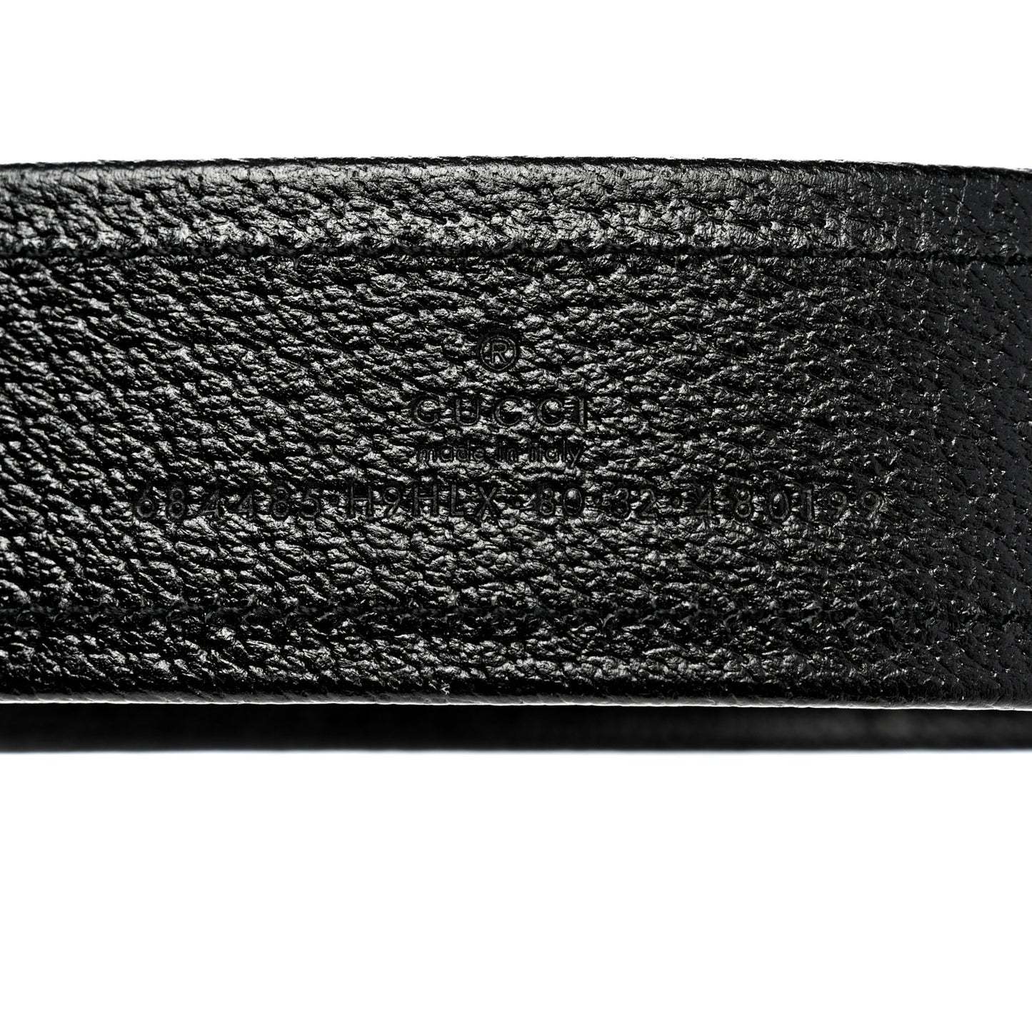 Econyl Nylon Monogram Off The Grid Belt Logo Buckle Belt 80 32 Black