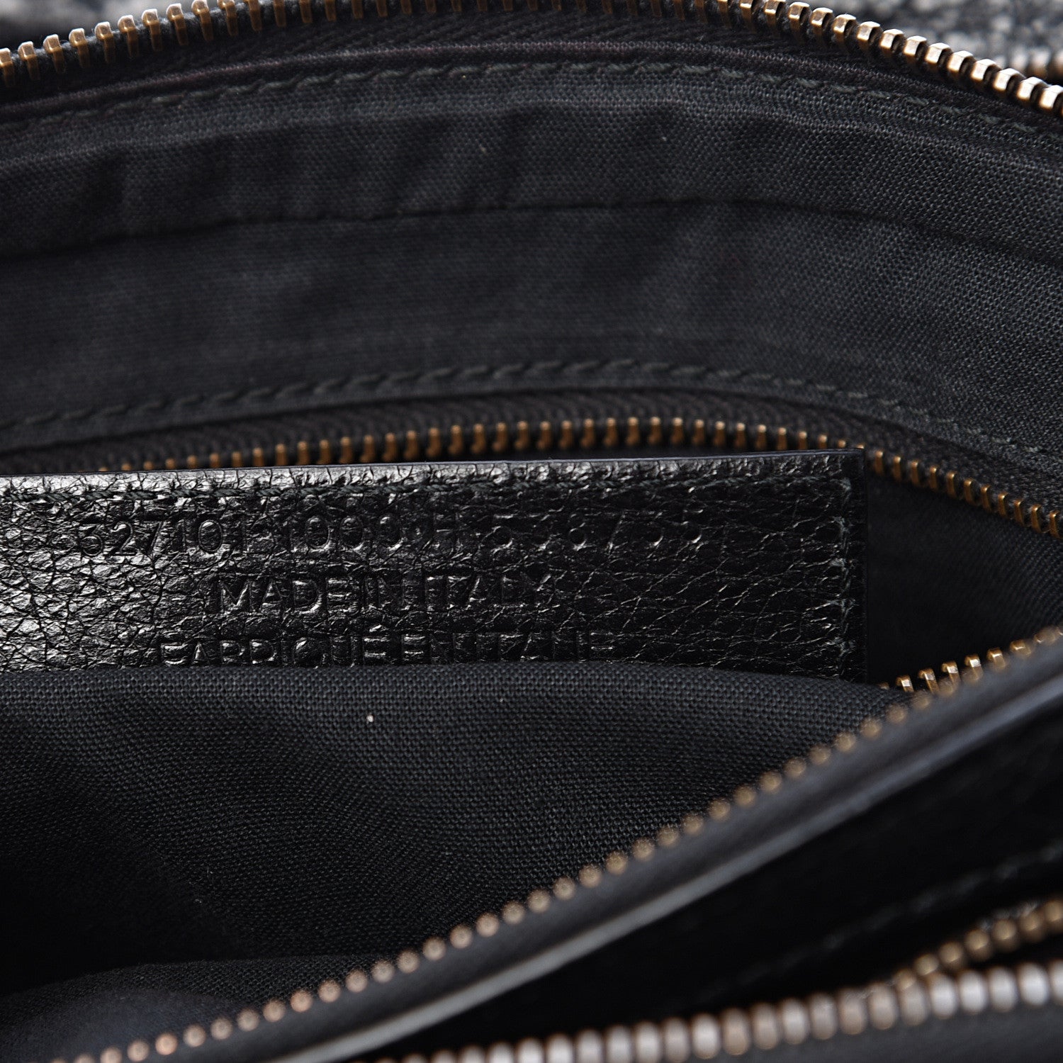 Balenciaga Agneau Classic Hardware Tool Kit Crossbody Black 8 of 11