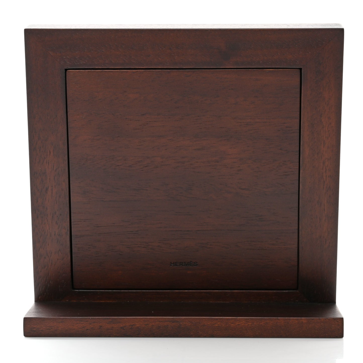 Mahogany Wood Smooth Taurillon Pleiade Small Picture Frame Ebene