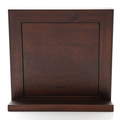 Hermes Mahogany Wood Smooth Taurillon Pleiade Small Picture Frame Ebene 4 of 7