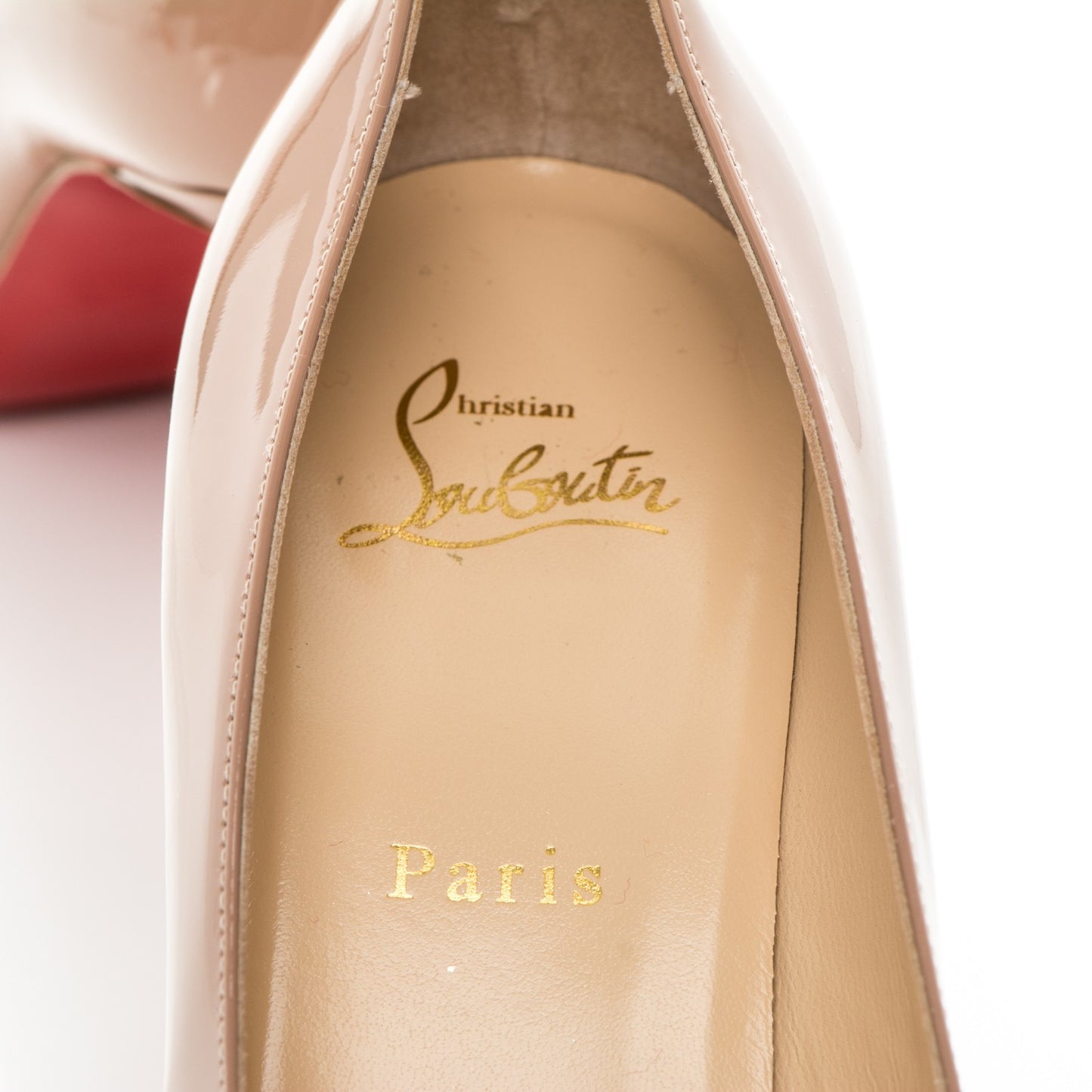 Patent New Simple 85 Pumps 39.5 Nude