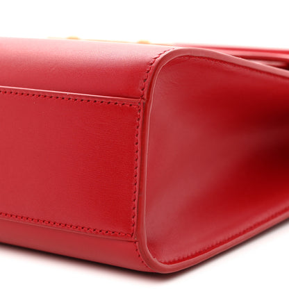 Saint Laurent Smooth Calfskin Manhattan Shoulder Bag Rouge Eros 10 of 10