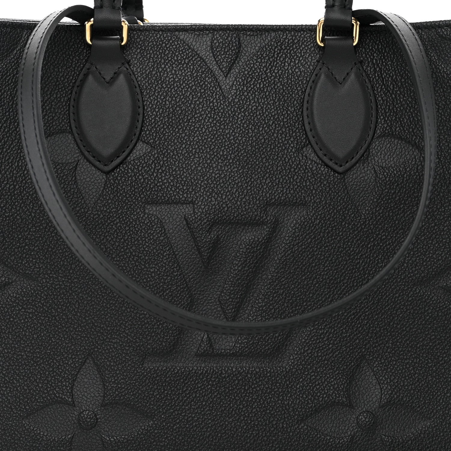 Louis Vuitton Empreinte Monogram Giant Onthego MM Black 7 of 9