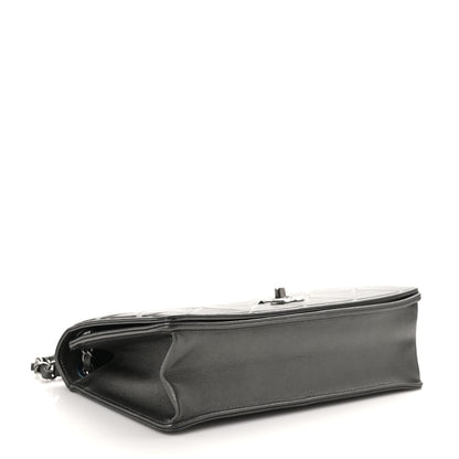 Chanel Calfskin Small Propeller Flap Charcoal 5 of 12