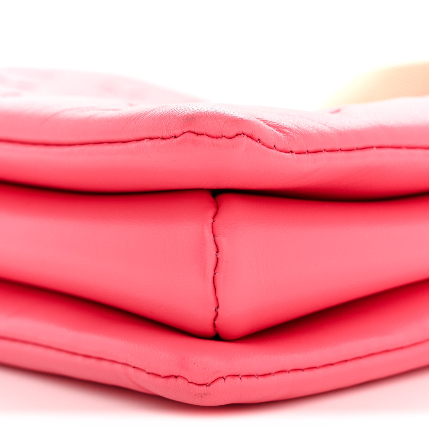 Louis Vuitton Lambskin Embossed Monogram Coussin PM Pink 9 of 12