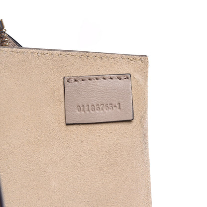 Chloe Calfskin Suede Small Pixie Bag Motty Grey 7 of 14