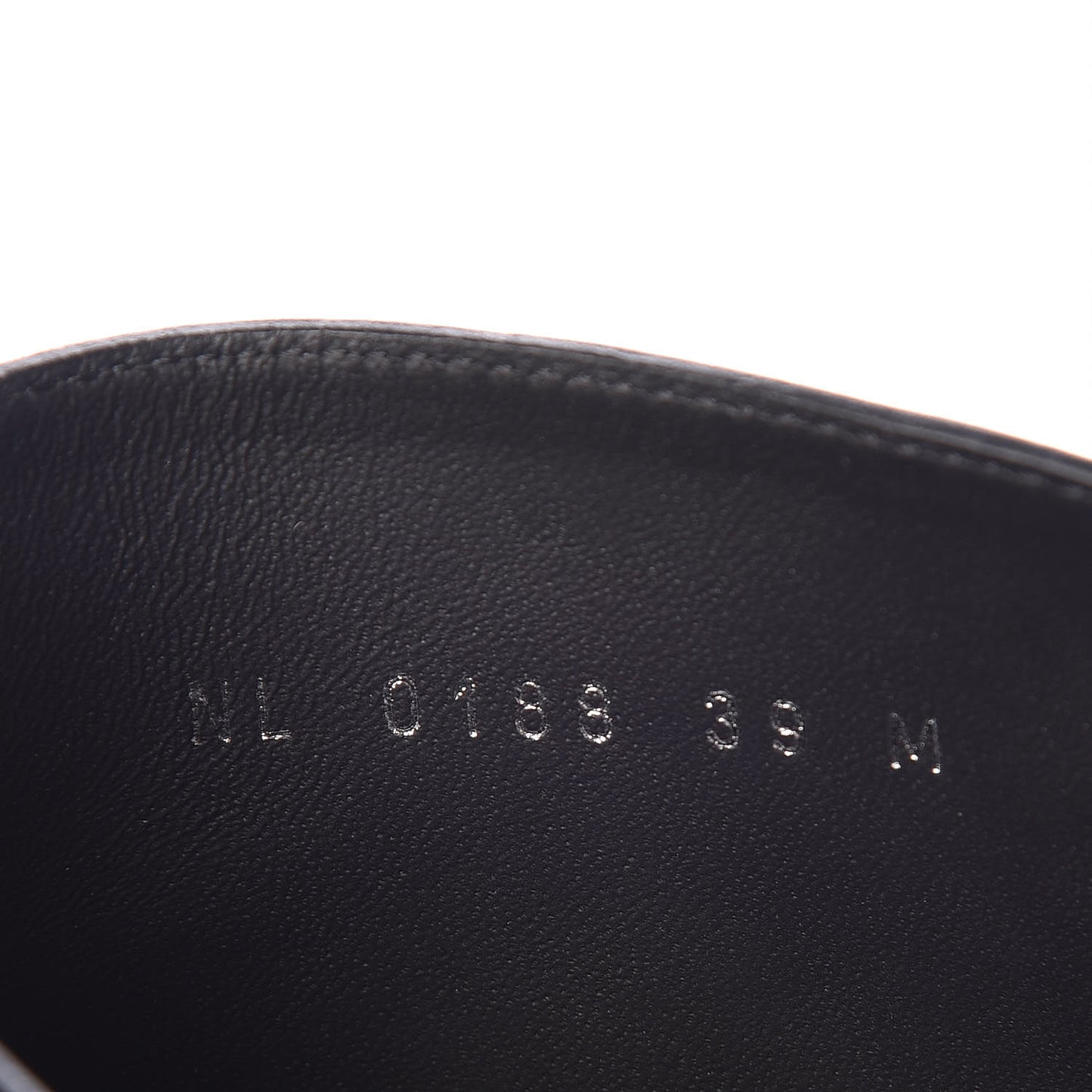 Calfskin Wonderland Ranger Boots 39 Black