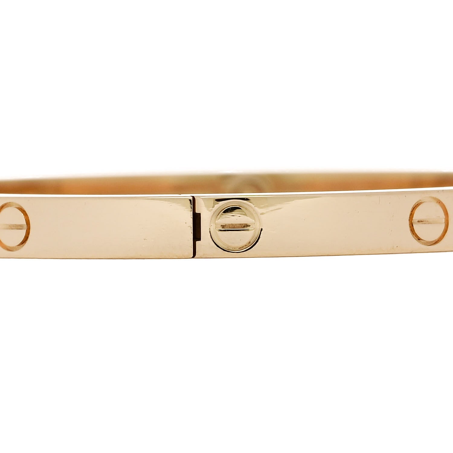 Cartier 18K Yellow Gold Small LOVE Bracelet 15 5 of 8